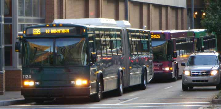 Port Authority Neoplan articulated AN460 3124